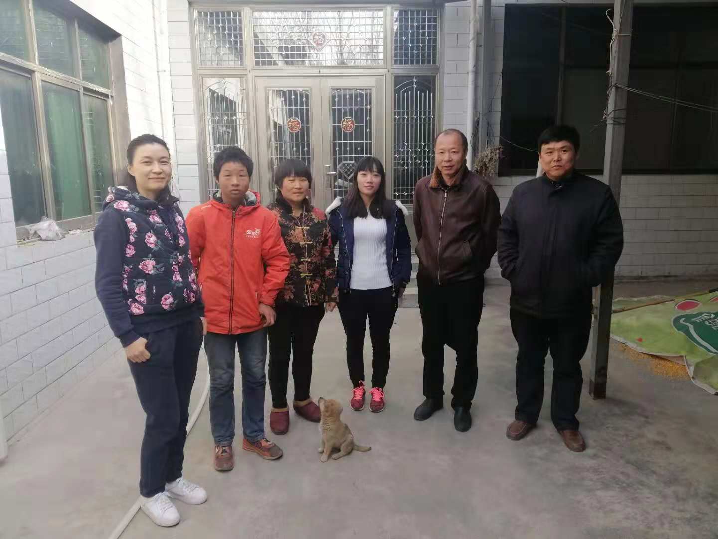 合影
